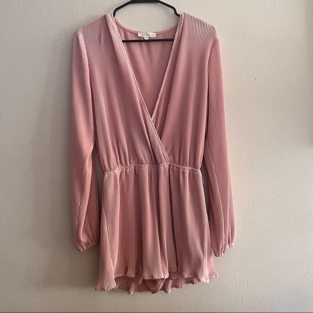 Pink Cloud Ten Romper